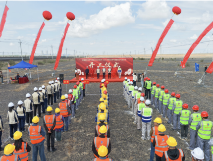 中国化学工程十三化建新疆准东彩中－大井－将军庙管道项目开工